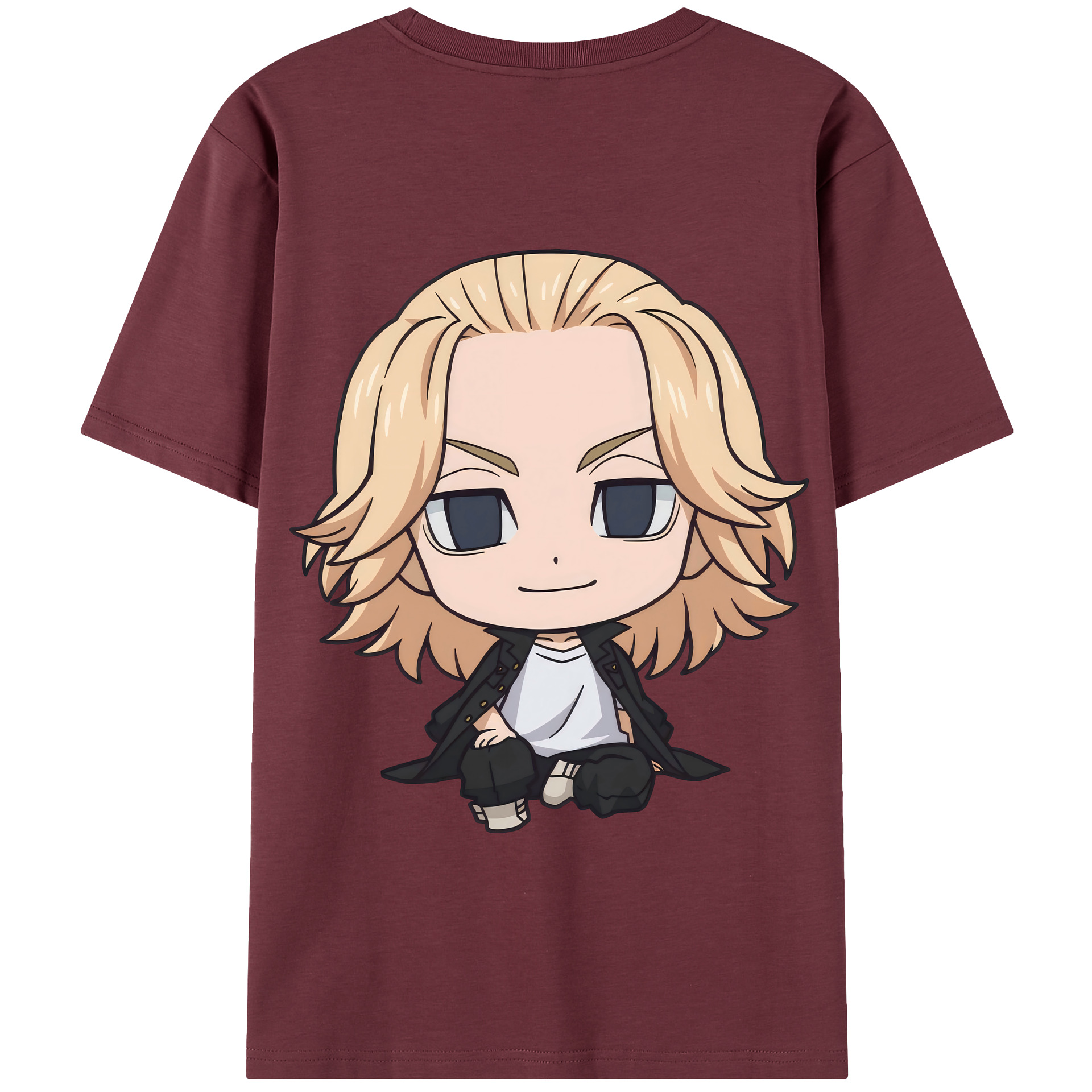 （画像用） 東京リベンジャーズ Tokyo Revengers 綿100％半袖Tシャツ（背面プリント）